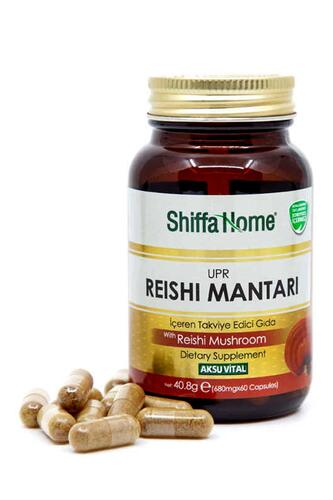 Aksuvital Shiffa Home UPR (Reishi Mantarı) 680 mg 60 Kapsül