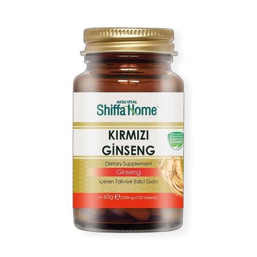 Shiffa Home (Aksuvital) Kırmızı Ginseng 500 mg 120 Tablet x 2 Adet