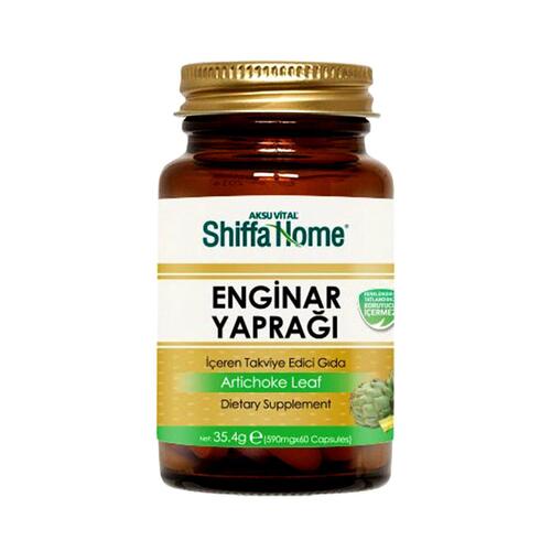 Shiffa Home (Aksuvital) Enginar Yaprağı 590 mg 60 Kapsül x 2 Adet