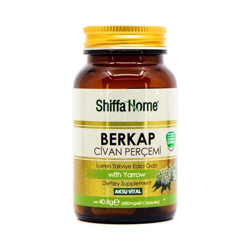 Shiffa Home (Aksuvital) Berkap Civan Perçemi 680 mg 60 Kapsül