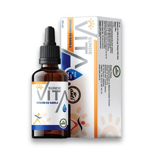 Anti Devita Vitamin D3 1000 IU/600 Damla 30 ml