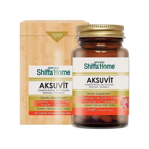 Shiffa Home (Aksuvital) Aksuvit 750 mg 80 Tablet x 2 Adet