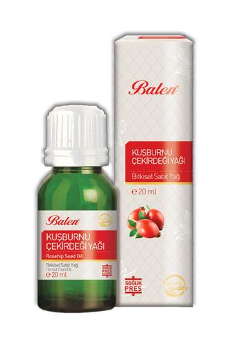 Balen Kuşburnu Çekirdeği Yağı Soğuk Pres 20 ml