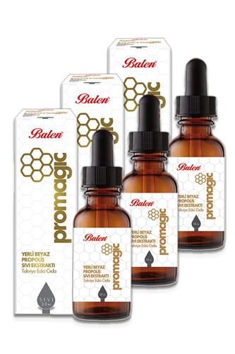 Balen Promagic Yerli Propolis Sıvı Ekstraktı 30 ml x 3 Adet