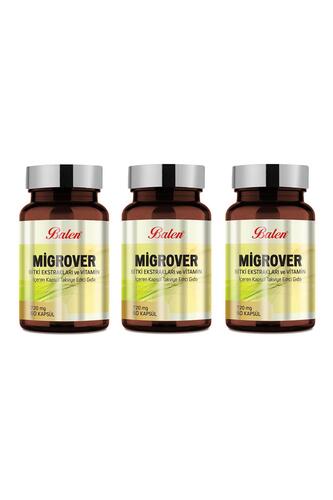 Balen Migrover Bitki Ekstraktları-Vitamin 60 Kapsül x 3 Adet