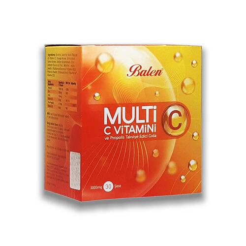 Balen Multi C Vitamini ve Propolisli Takviye Edici Gıda