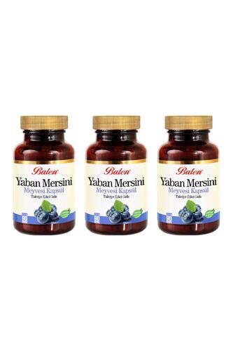 Balen Yaban Mersini Meyvesi 375 Mg 90 Kapsül 3 Adet