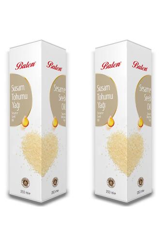 Balen Susam Tohumu Yağı Soğuk Pres 250 ml 2 Adet