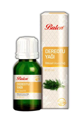 Balen Dereotu Yağı (Distilasyon) 20 ml 3 Adet