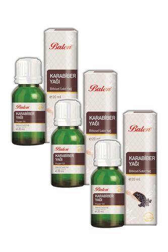 Balen Karabiber Yağı (Maserasyon) 20 ml 3 Adet