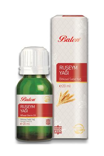 Balen Rüşeym Yağı Soğuk Pres 20 ml 3 Adet