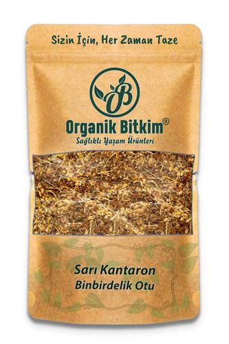 Organik Bitkim Sarı Kantaron Çiçeği - Binbirdelik Otu 500 gr