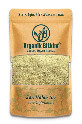 Organik Bitkim Sarı Halile Toz (Öğütülmüş) 250 gr