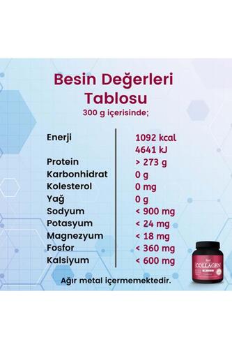 Hud Collagen Powder TİP 1-2-3 Takviye edici gıda 300g