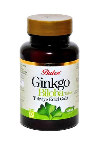 Balen Kırmızı Gınseng 300 mg 60 Kapsül+Ginko Biloba 600 mg 60 Tab