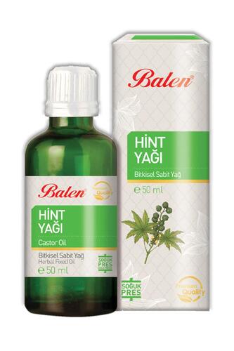 Balen Hint Yağı Soğuk Pres 50 ml x 3 Adet