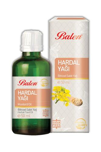 Balen Hardal Yağı Soğuk Pres 50 ml 2 Adet