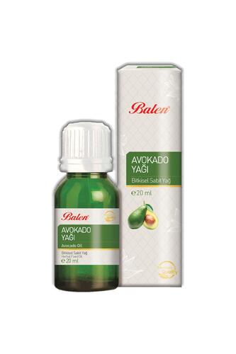 Balen Avokado Yağı Soğuk Pres 20 ml 3 Adet