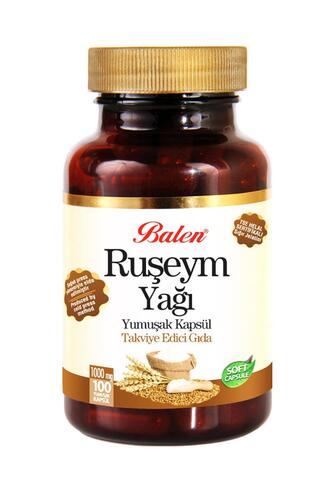 Balen Ruşeym Yağı 1000 mg 100 Yumuşak Kapsül x 2 Adet