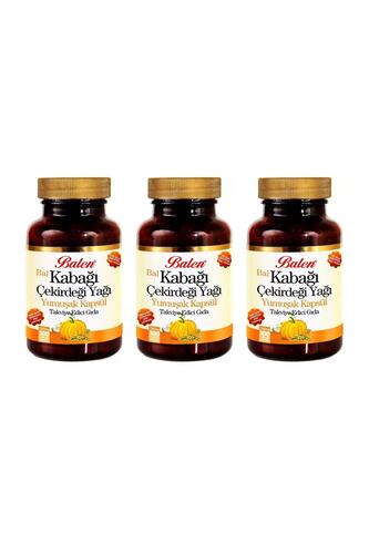 Balen Kabak Çekirdeği Yağı Kapsülü 1380 mg 3x100 Adet