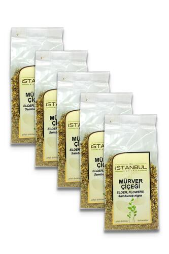 İstanbul Baharat Mürver Çiçeği 50 gr x 5 Adet