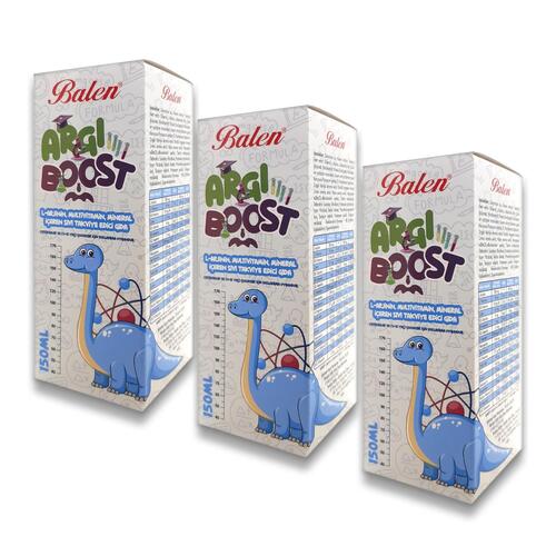 Balen Argı Boost Multivitamin Şurup 150 ml x 3 Adet