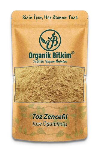 Organik Bitkim Zencefil Toz (Öğütülmüş) 1000 gr