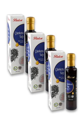 Balen Çörek Otu Yağı Soğuk Pres 3 x 250 ml