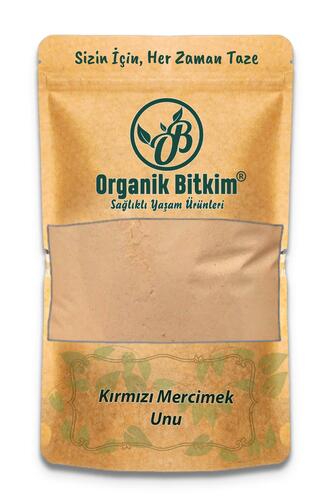 Organik Bitkim Mercimek Unu (Kırmızı Mercimek Un) 1400 gr