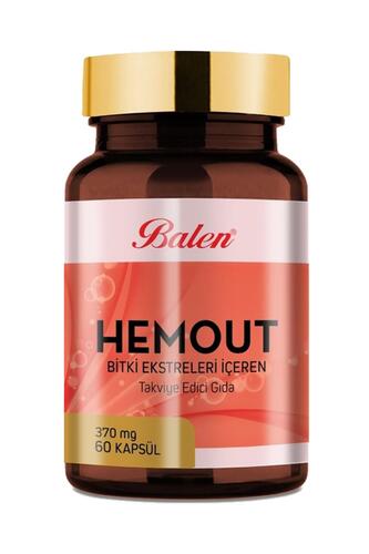 Balen Hemout Bitki Ekstreleri İçeren 370 mg 60 Kapsul