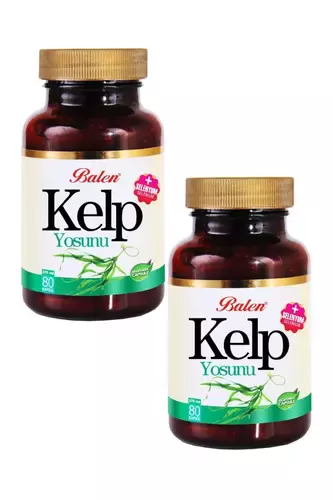 Balen Kelp Ekstraktı + Selenyum 375 mg 60 Kapsül x 2 Adet