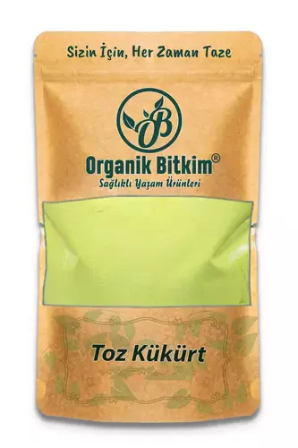 Organik Bitkim Toz Kükürt 1 kg