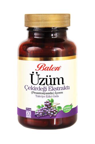 Balen Üzüm Çekirdeği Ekstraktı 375 Mg 60 Kapsül