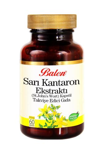 Balen Sarı Kantaron Ekstraktı (St. John's Wort) 375 mg 60 Kapsül