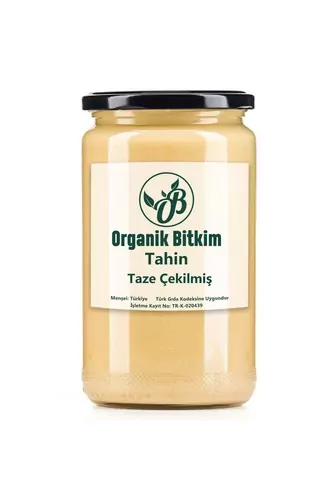 Organik Bitkim Taze Çekim Tahin 400 gr