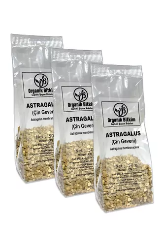 Organik Bitkim Astragalus (Çin Geveni) 50 gr x 3 Adet