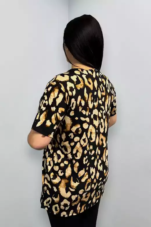 Pachie Leopar Desenli T-shirt (PCB019)