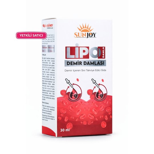Sunjoy Lipo Demir Vitamin Takviyesi