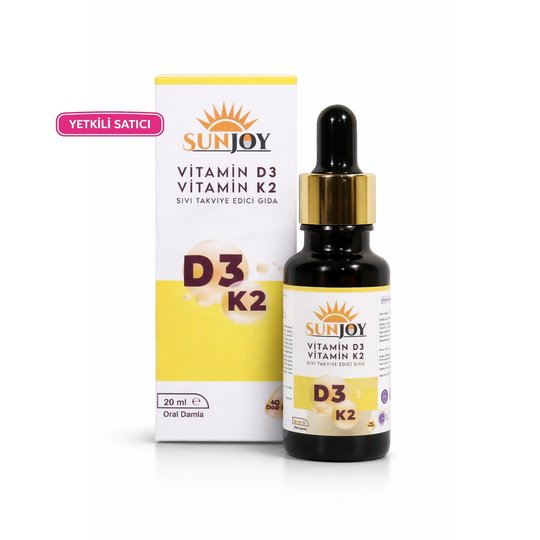 Sunjoy D3K2 Vitamin Takviyesi