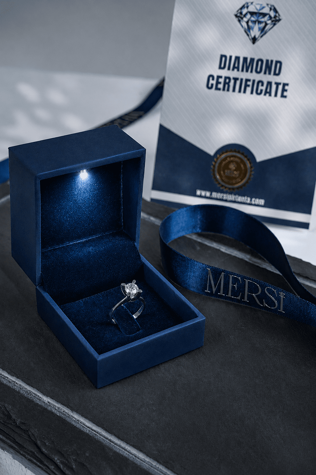 0.30 Carat Diamond Solitaire Ring HRD
