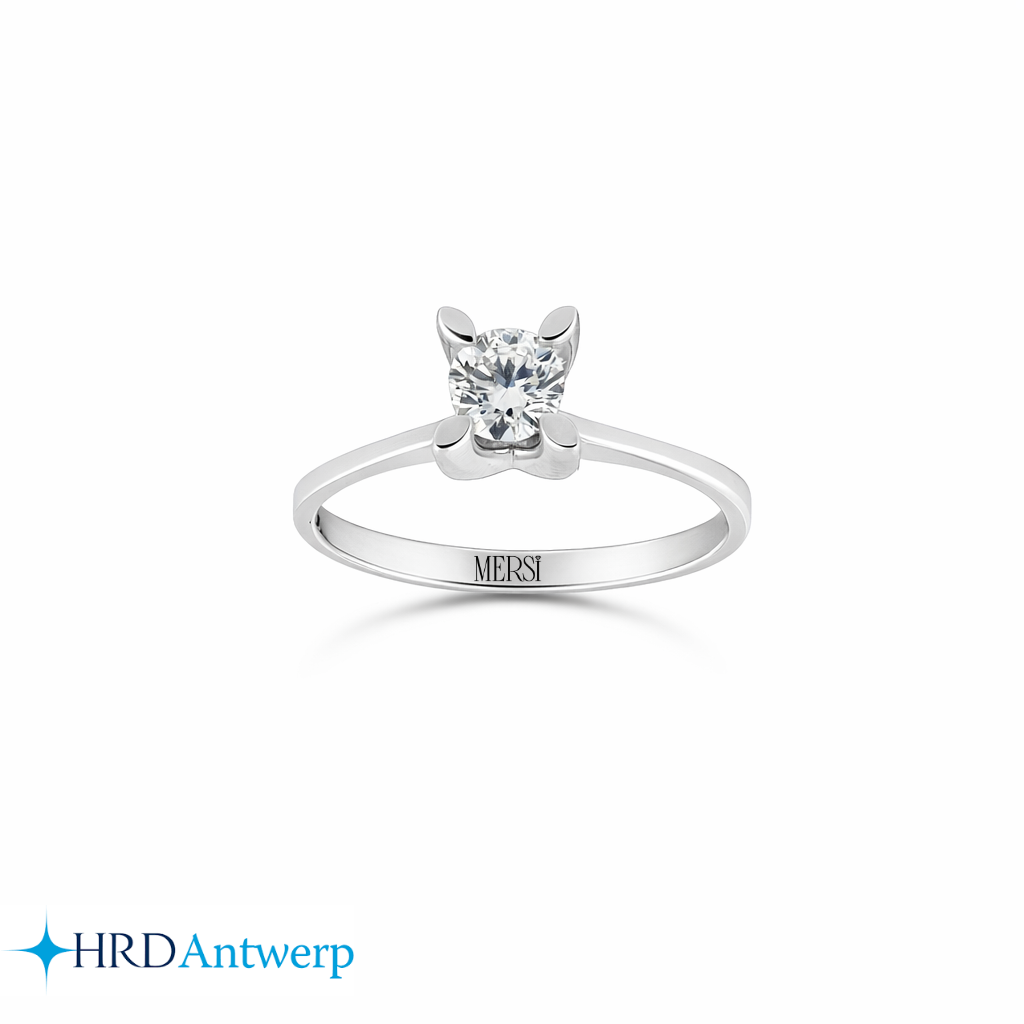 0.70 Carat Diamond Solitaire Ring HRD