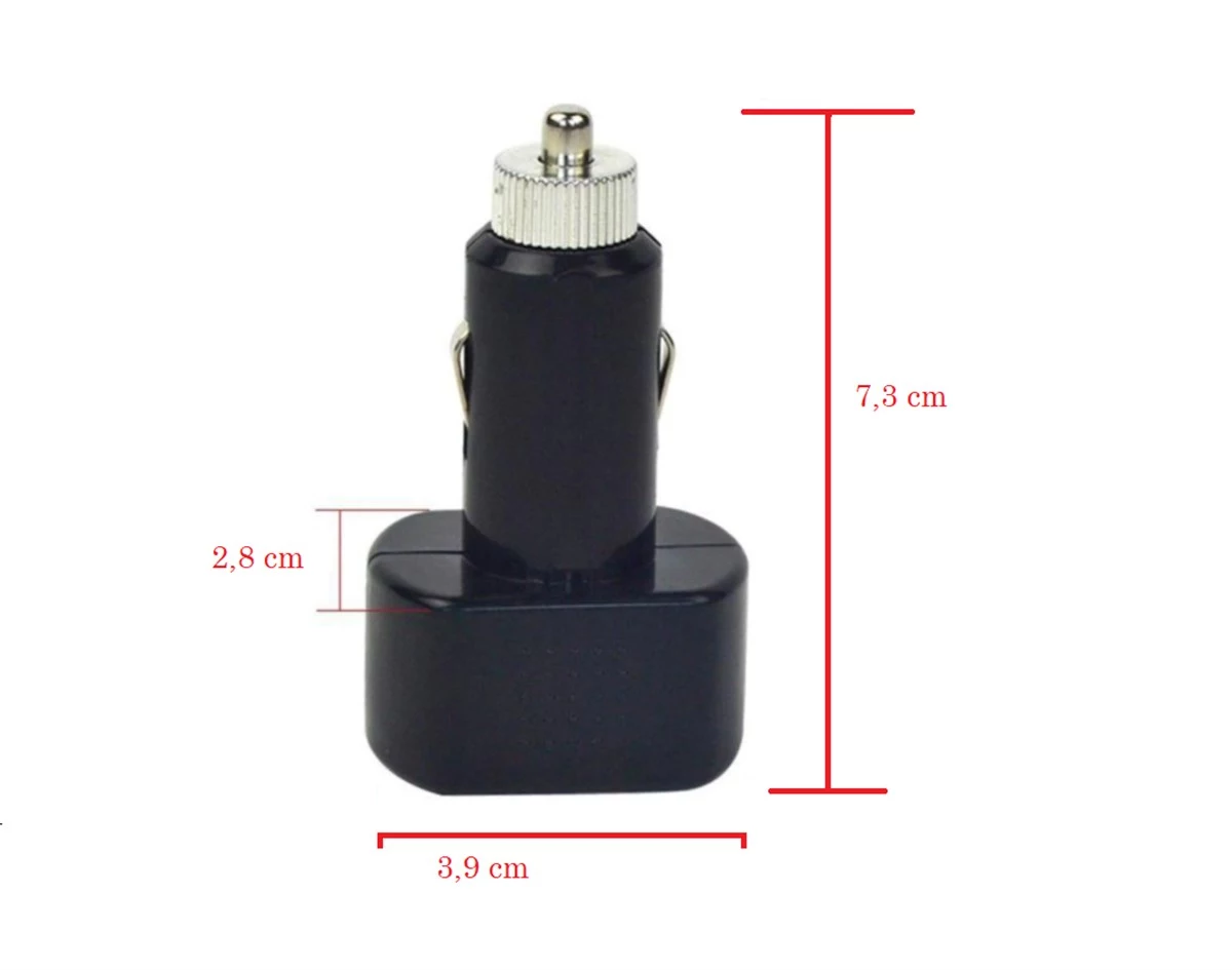 12-24V Dijital Oto Araç Çakmaklık Akü Volt Ölçer Akü Voltmetre