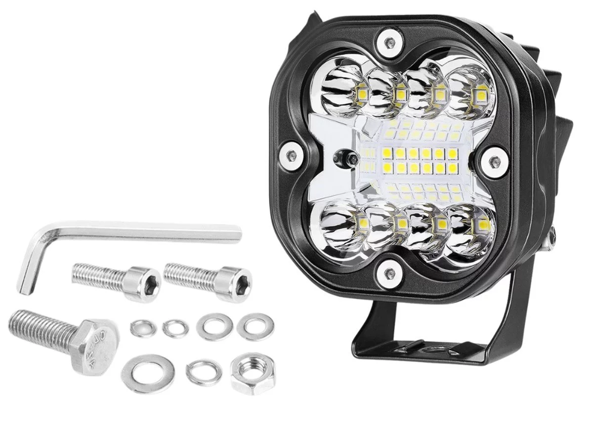 12 Led 36w Su Geçirmez Off Road Çalışma Tekne Lambası