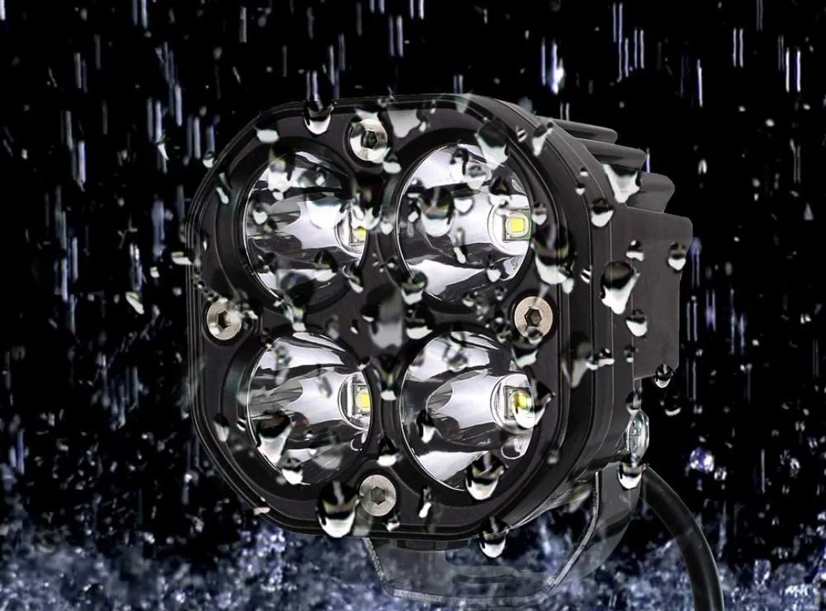 12V 24V 4 LED Çalışma 40W Off Road Tekne Çalışma Lambası