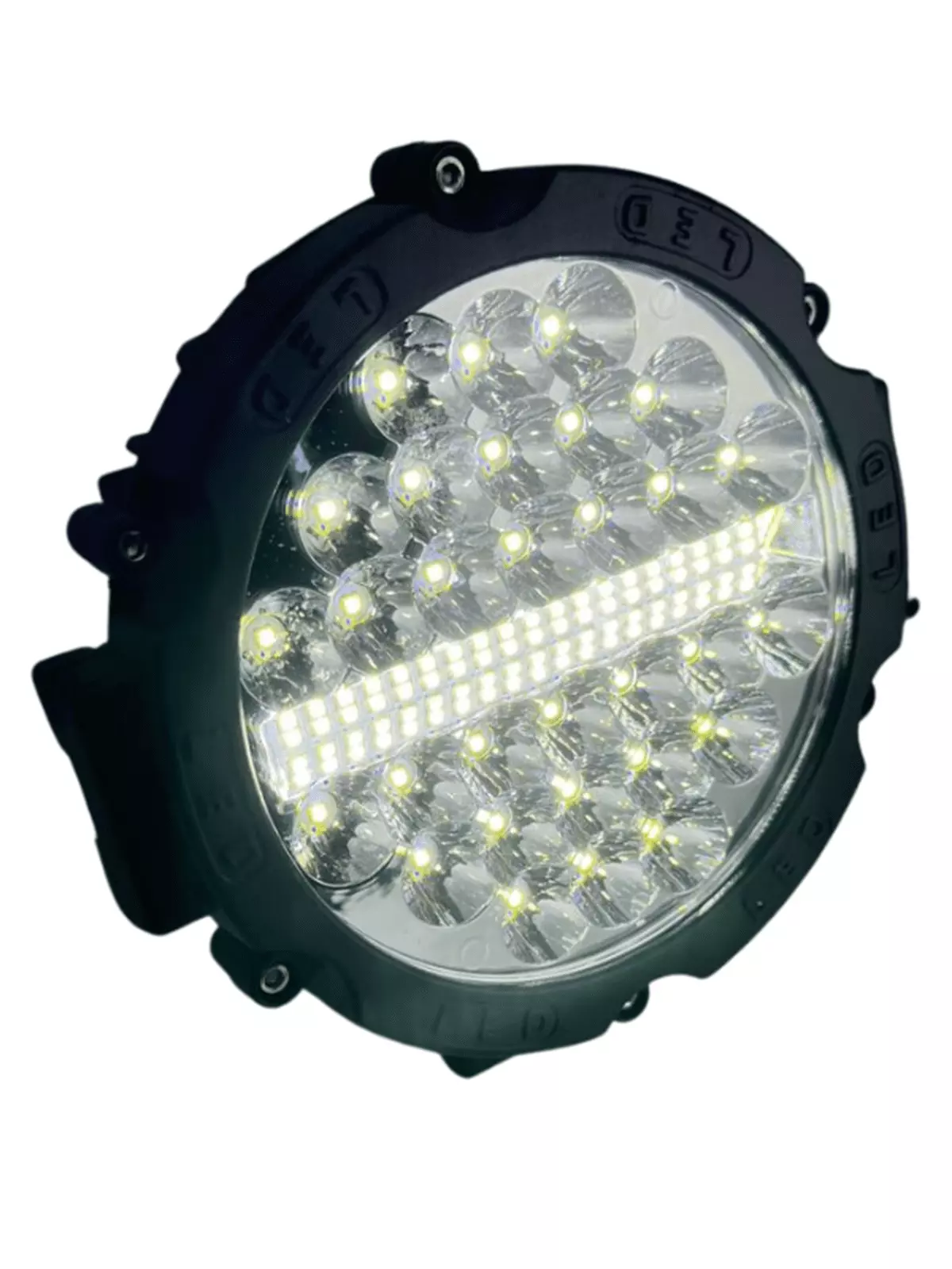 150w Düz Universal Uzun Sis Lambası Yuvarlak 68 Led
