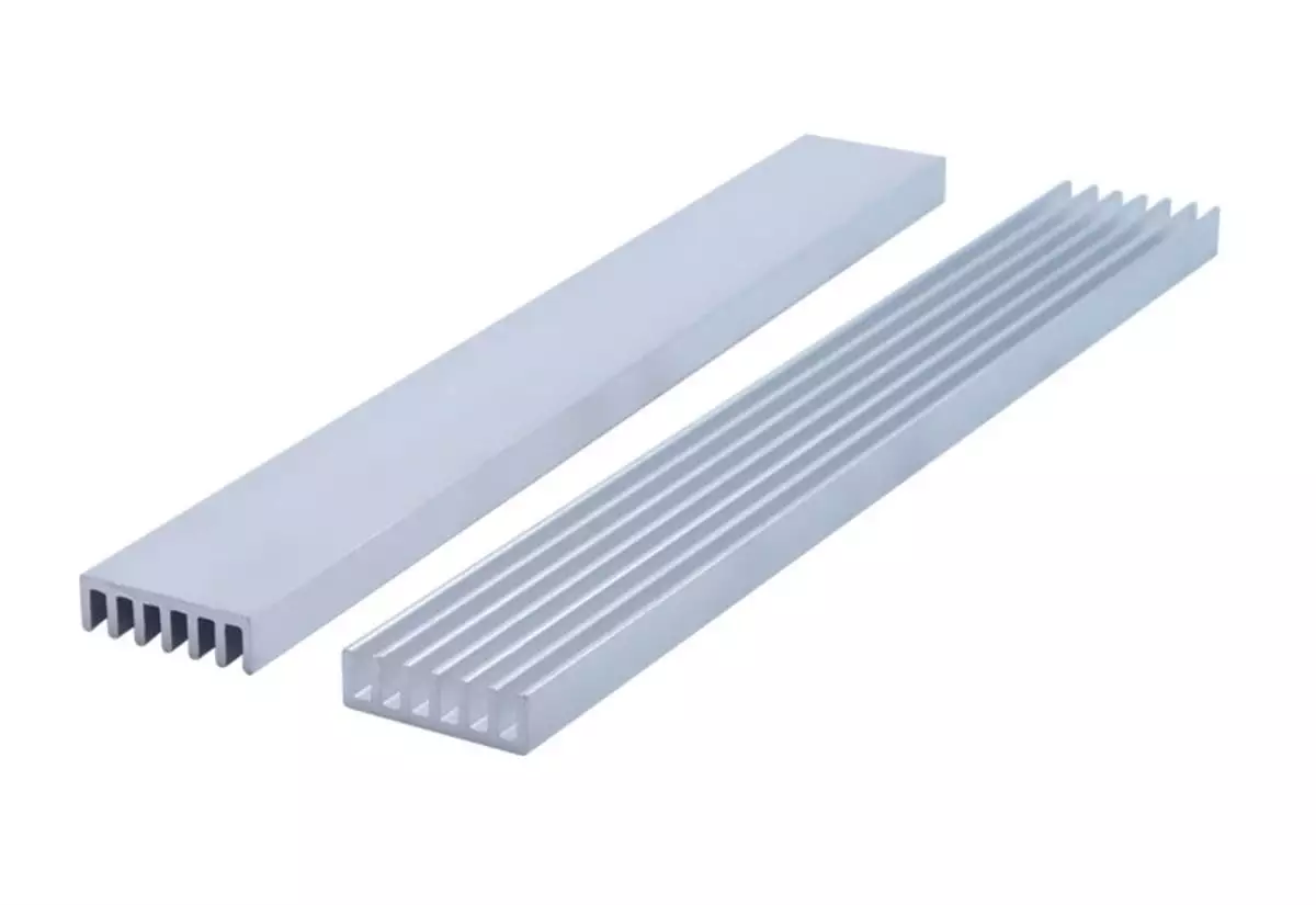 150x20x6mm Yüksek Kalite Isı Dağıtıcı Alüminyum Heatsink