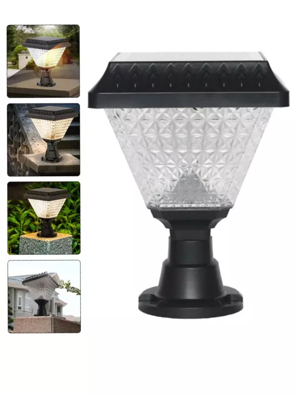 2 Adet Solar Set Üstü Dekoratif Bahçe Armatürü Aydınlatma