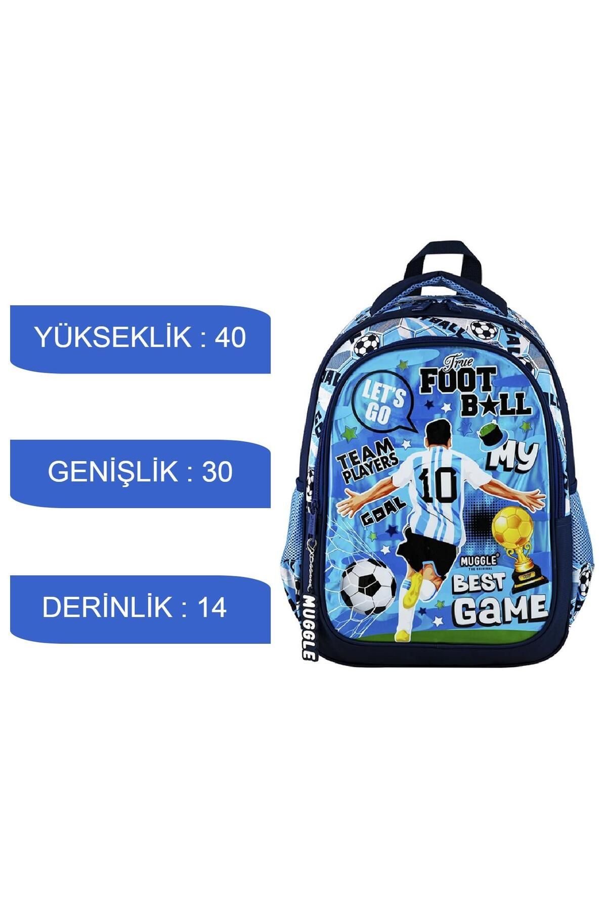 2 Bölmeli Best Game Okul Sırt Çantası MU-9112