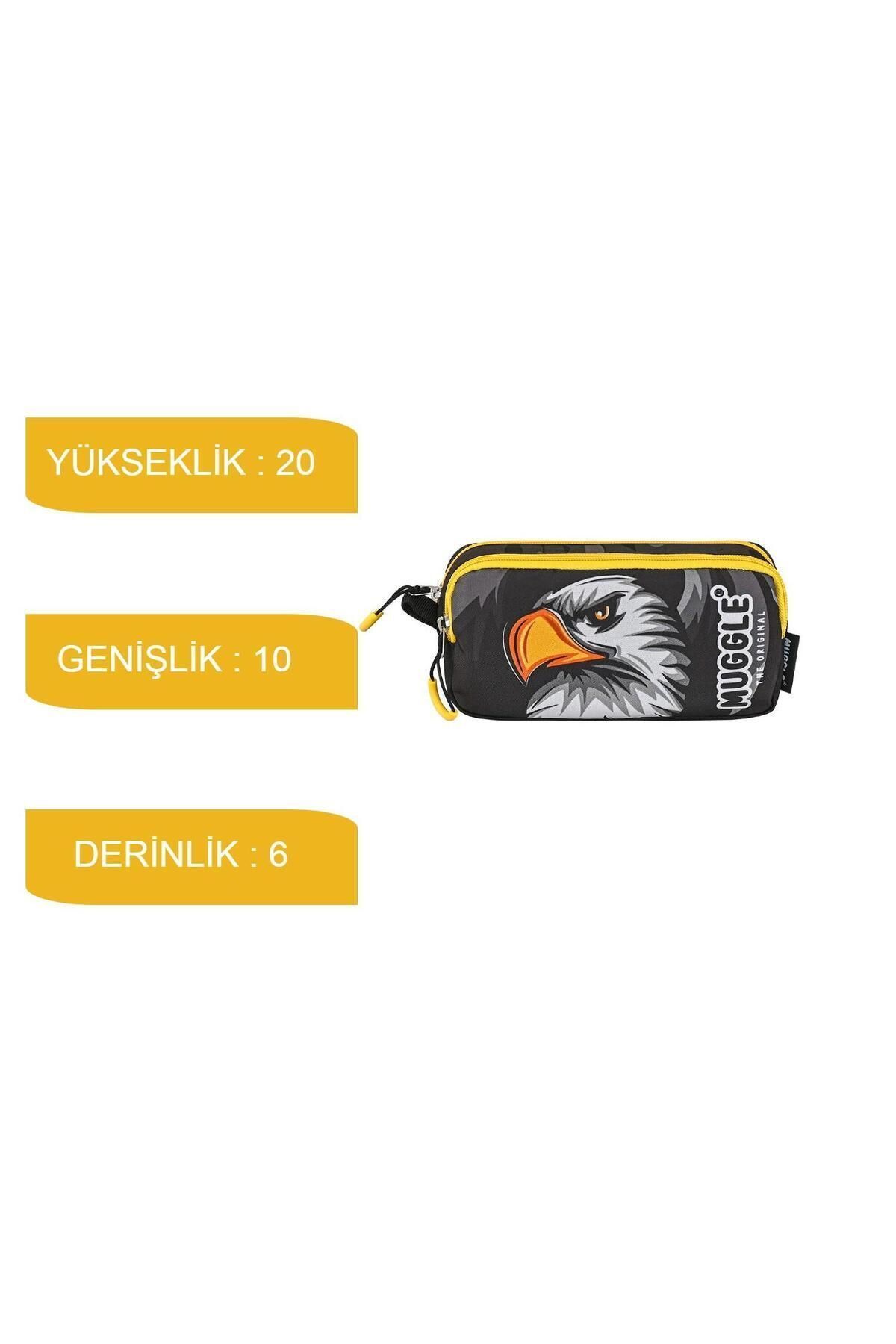 2 Bölmeli Eagle Team Kalemlik MU-9158