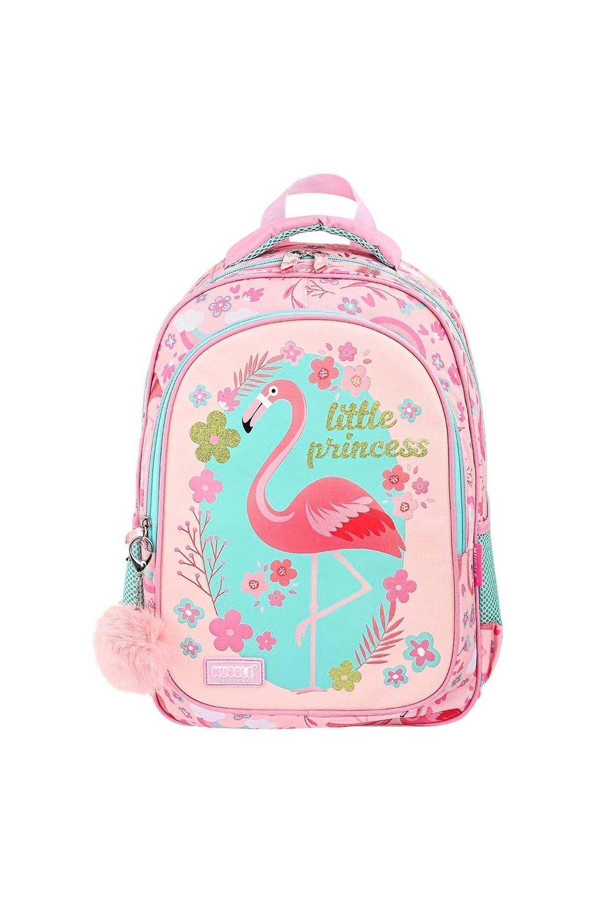 2 Bölmeli Flamingo Okul Sırt Çantası MU-9084